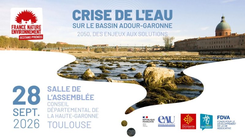 Crise de l’eau sur le bassin Adour-Garonne ? 2050, des enjeux aux solutions