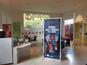 Exposition "Spirou dans la tourmente de la Shoah"