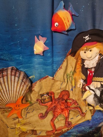 Le trésor du Kraken Spectacle de Marionnettes jeune public