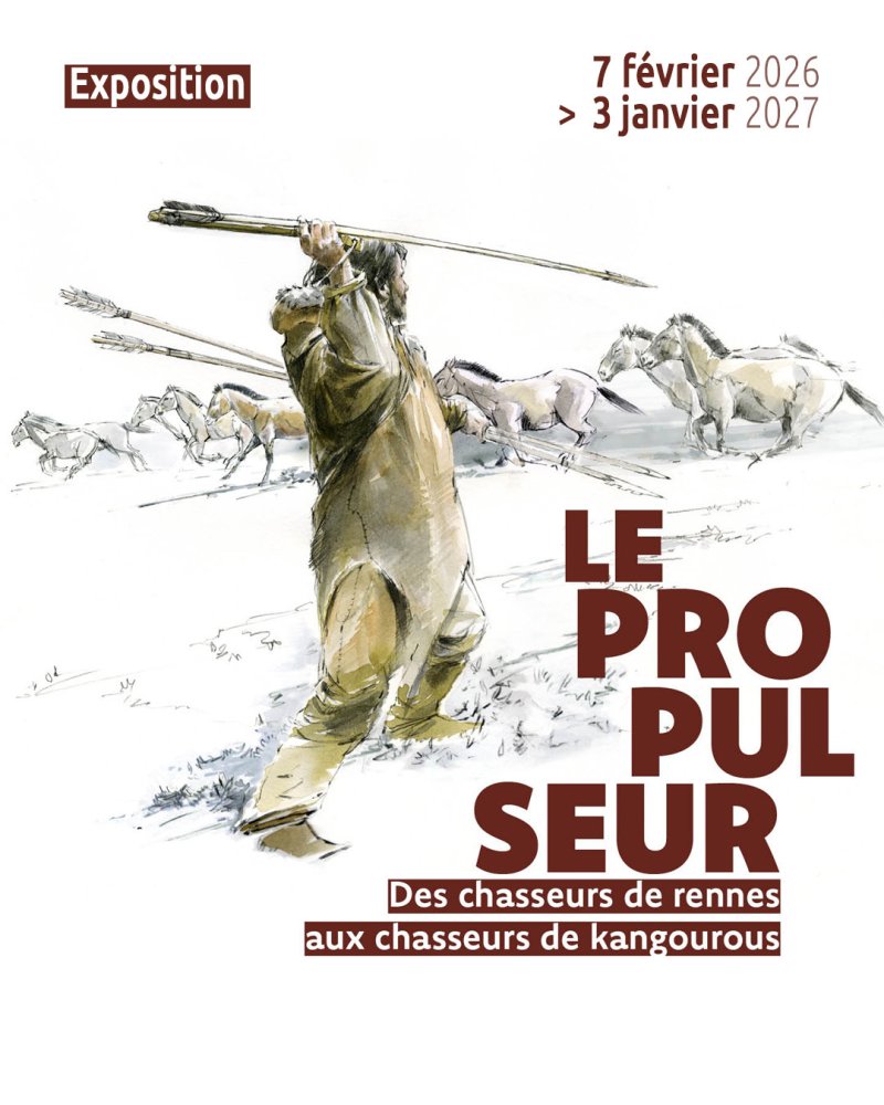 Exposition : Le propulseur, des chasseurs de rennes aux chasseurs de kangourous