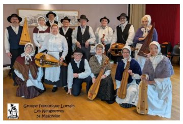 Spectacle de danses traditionnelles lorraines par "Les Neugeottes"
