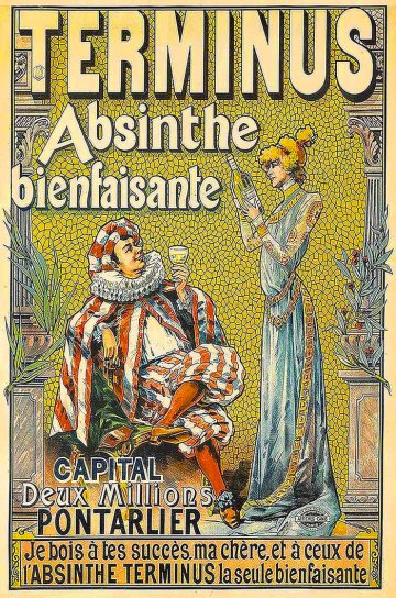 Au seuil du Chat Noir : Présence d'absinthe en milieu littéraire (1871-1881). Conférence hirsute d'Adoré Floupette