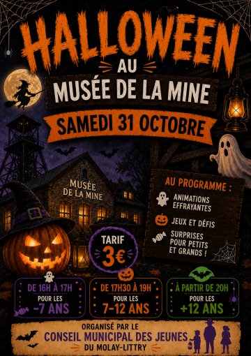 Halloween au Musée de la Mine