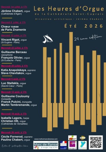 Les Heures d'Orgue 2026
