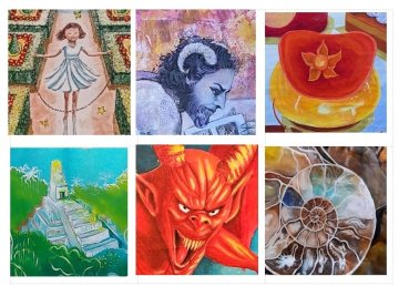 Exposition "L'Art et la Bannière" à Goujounac
