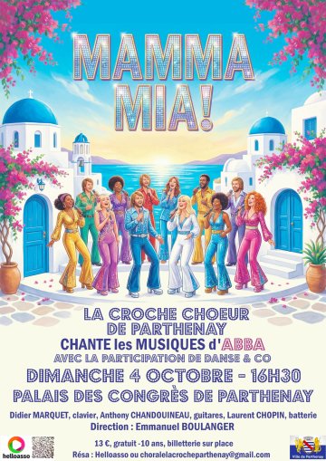 La croche choeur chante ABBA