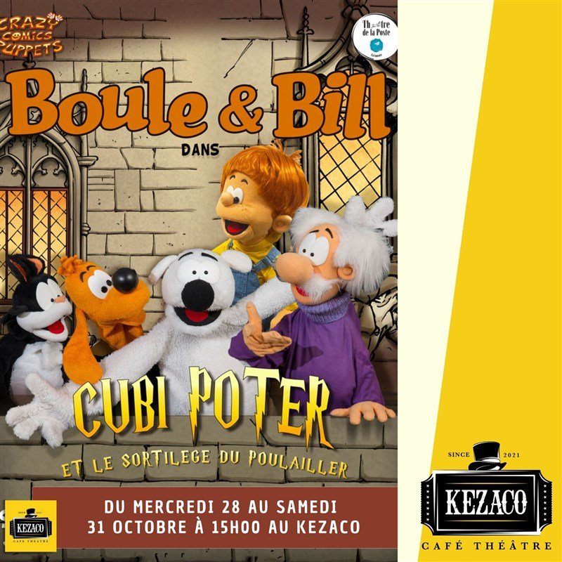Boule & Bill dans Cubi Poter, le sortilège du poulailler