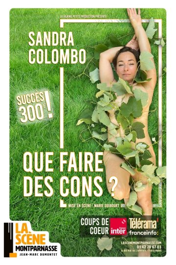 Sandra Colombo dans Que faire des cons ?