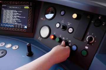 Simulateur de conduite d'un train