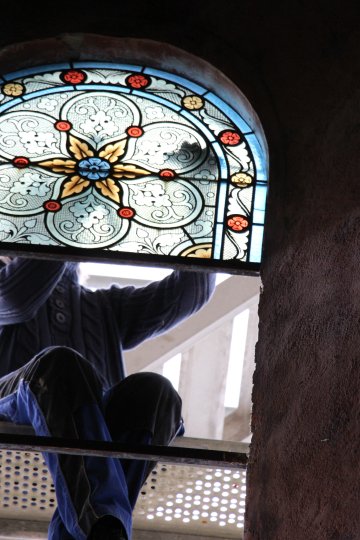 Exposition sur la restauration de l'église