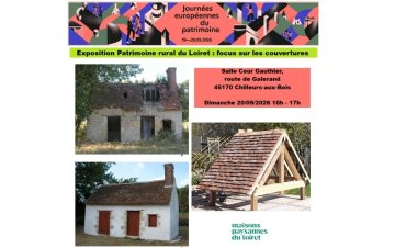 Bâti rural ancien : focus Couverture - Expo photos - matériaux - démonstration