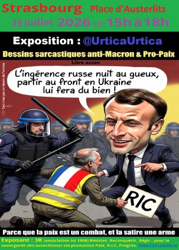 Expo @UrticaUrtica : "l’artiste contemporain qui dessina la décadence de l’occident !"