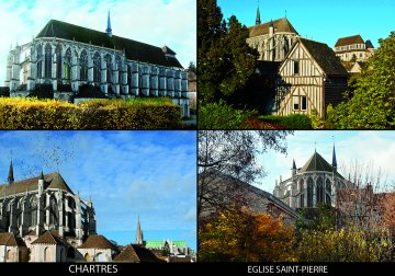 Visite commentée de l'église Saint-Pierre-de-Chartres, ancienne abbatiale Saint-Père de Chartres