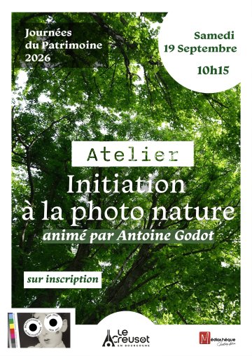 Atelier d'initiation à la photo