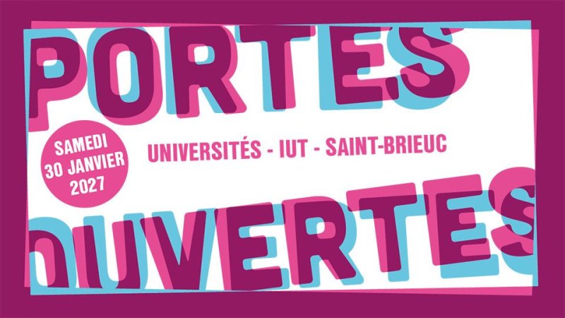 Journée portes ouvertes Campus Mazier - Universités et IUT de Saint-Brieuc