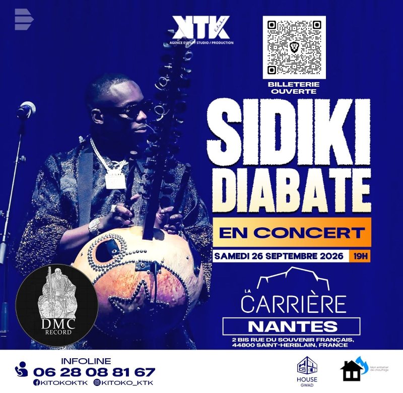 Concert exceptionnel de Sidiki Diabaté
