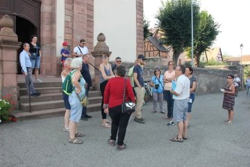 Tour commenté du village de Châtenois