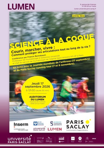 SCIENCE À LA COQUE : Courir, marcher, vivre : comment protéger ses articulations tout au long de la vie ?
