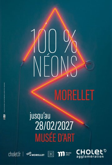 Exposition temporaire "Morellet, 100% néons"