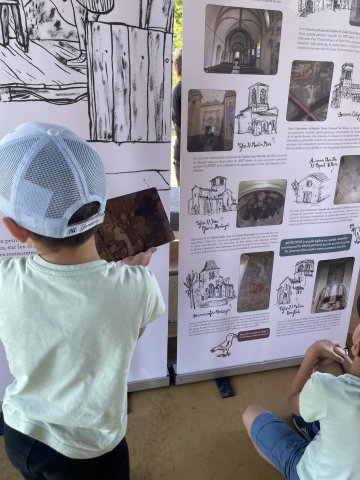 Exposition : La peinture murale, de la découverte à la restauration