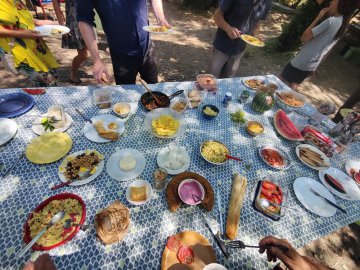 Atelier : la plus grande table du monde