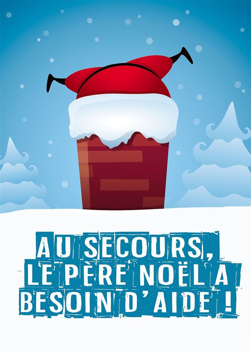 Au secours, le père Noël a besoin d'aide