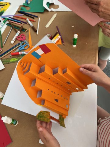 Atelier : "Pop-up d'architecture"