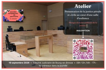 Présentation de la Justice par les agents du Tribunal Judiciaire