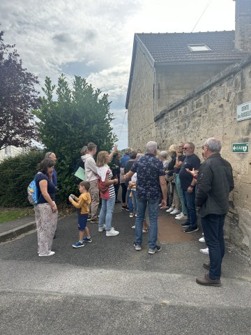 Circuit à travers les sentes de Pommiers