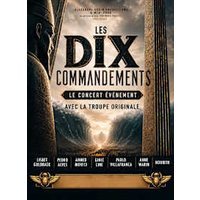 Les dix commandements, le concert