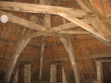Visite guidée des combles de l'abbaye de Paimpont