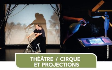 Théâtre - Cirque et Projections - 24 Poses