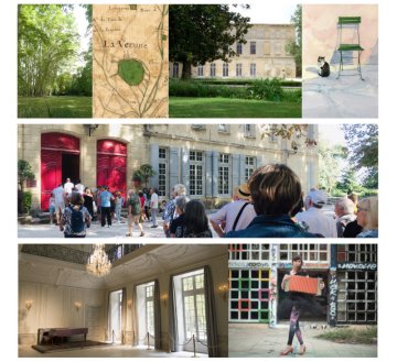 Visite guidées du château des évêques, parc, église et village ancien