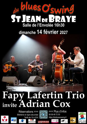 Fapy Lafertin Trio invite Adrian Cox