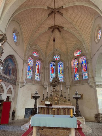 Visite de l'église Saint-Jean-Baptiste et de sa crypte