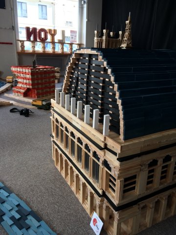 Patrimoine en (re)construction :
atelier Kapla®