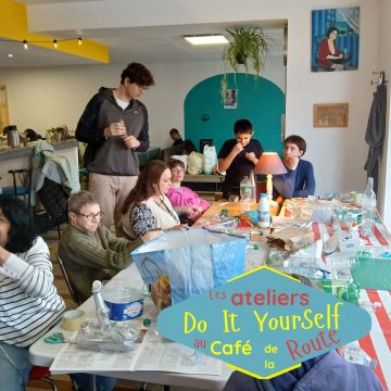 Les ateliers DIY du Café de la Route 🪡🎨