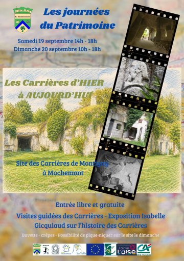 Visite guidée des Carrières de Montigny à MACHEMONT
