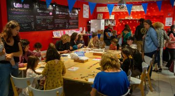 Atelier d’arts graphiques : Attrape-soleil coloré