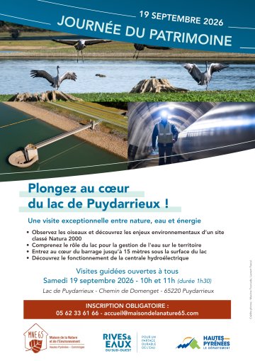 Visite inédite du lac de Puydarrieux