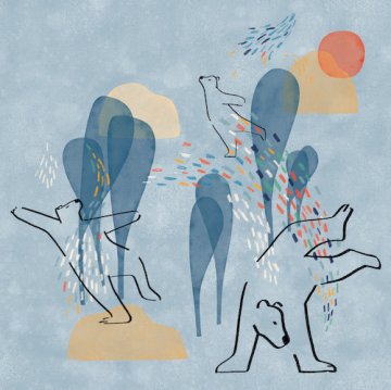 Nanoulak, l'ours qui danse