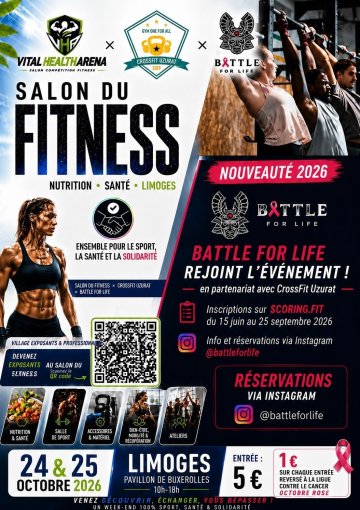 Salon du Fitness Nutrition Santé - Limoges