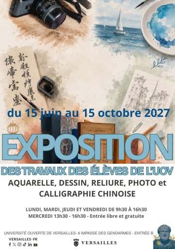 Exposition des ateliers artistiques de l'UOV
