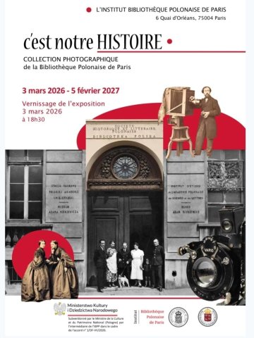« C'est notre histoire » : collection photographique de la Bibliothèque Polonaise de Paris