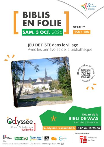 Jeux de pistes dans le village autour des livres