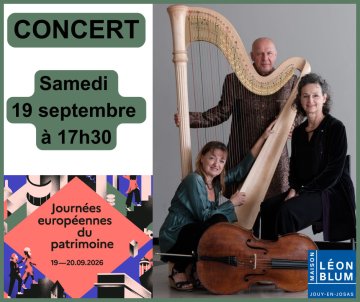Concert du trio "Entre souffle et cordes"