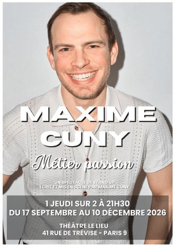 Maxime Cuny dans Métier passion