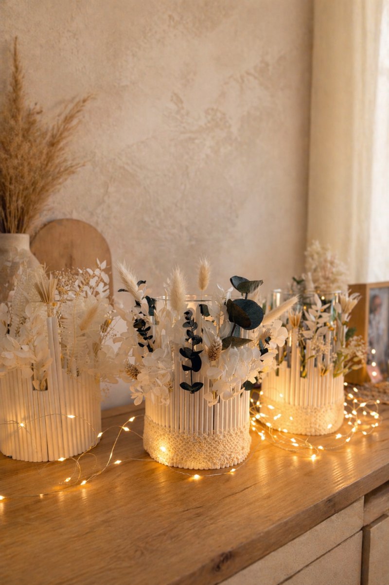 Atelier créatif - Décoration de photophore
