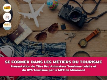 "Se former dans les métiers du tourisme"