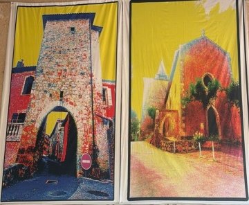 l'exposition de l'école